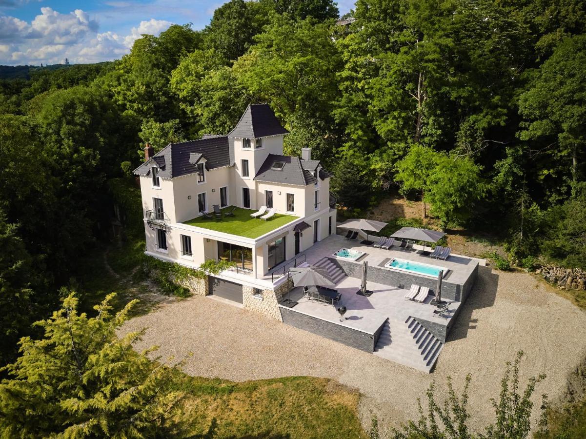 La Villa Aubin Belle Demeure Avec Vue Sur Paris Montmorency Luaran gambar