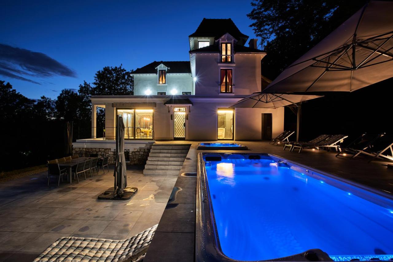 La Villa Aubin Belle Demeure Avec Vue Sur Paris Montmorency Luaran gambar